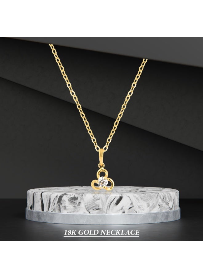 بفلح للمجوهرات قلادات من الذهب عيار 18 قيراطًا لكل مناسبة - Image 5