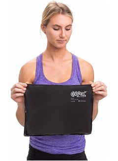 Chattanooga Chattanooga ColPac - Reusable Gel Ice Pack - Black Polyurethane - Standard - 10 in x 13.5 in - Cold Therapy - Knee, Arm, Elbow, Shoulder, Back - Aches, Swelling, Bruises, Sprains, Inflammation  - Image 4