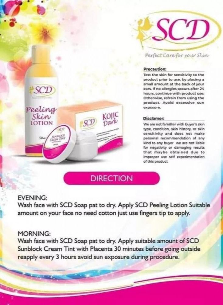 SCDHRL Peeling lotion set  - Image 3