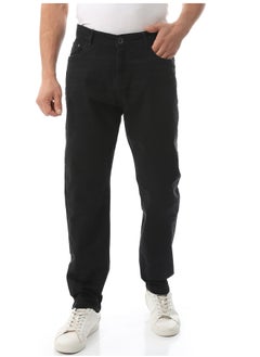 Andora Straight Leg Gabardine Pants_Black  - Image 2