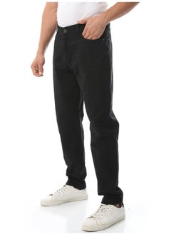 Andora Straight Leg Gabardine Pants_Black  - Image 3