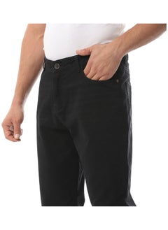 Andora Straight Leg Gabardine Pants_Black  - Image 5