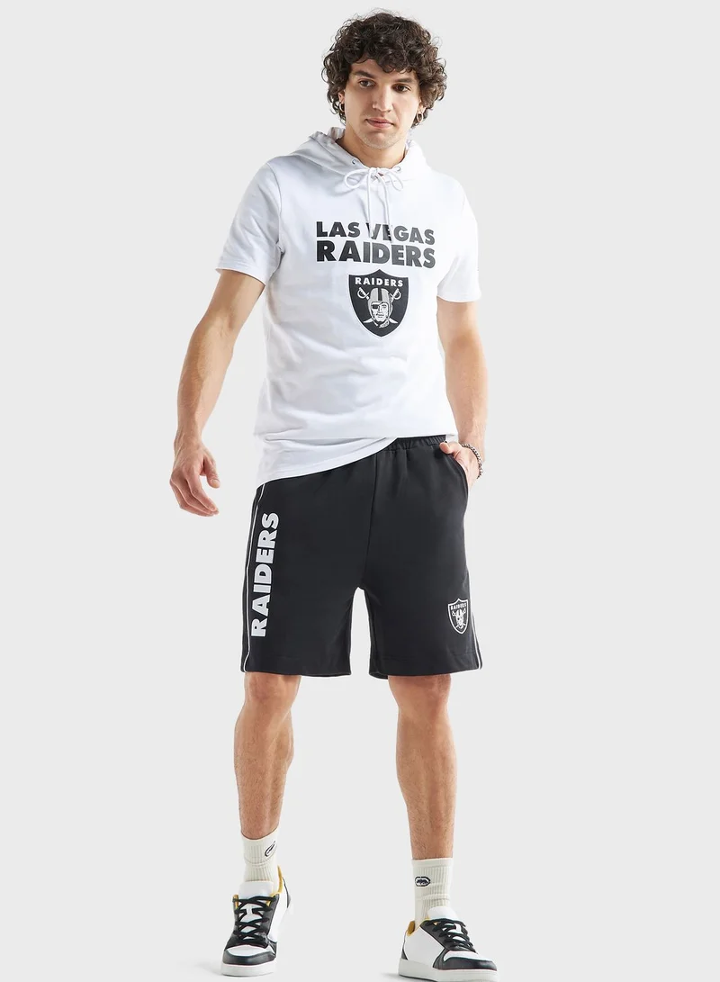 FAV Las Vegas Raiders Print Shorts