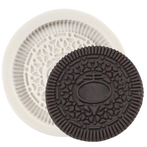 FCKEMLDS Cookie Chocolate Silicone Molds Cookie Fondant Candy Mold Biscuit Cake Molds for Cake Decoration Cupcake Topper Sugar Craft Polymer Clay Gum Paste - Image 1