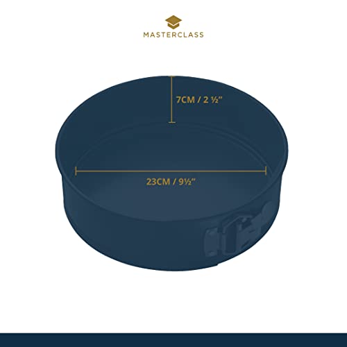 Master Class MasterClass Non-Stick Cake Tin for Baking with PTFE, PFOA and BPA Free Non Stick, Robust 1mm Thick Carbon Steel, Spring Form Loose Base, Round 23cm (9"), Sleeved - Image 2