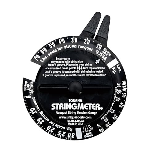 Tourna String Meter String Tension Tester Black One Size
