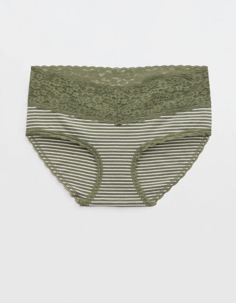Superchill Vintage Lace Cotton Boybrief Underwear