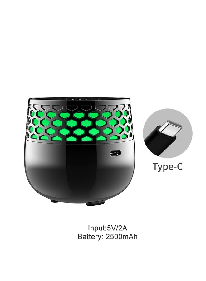 بخون بخرة إلكترونية مبخرة إلكترونية بتصميم جديد بسبعة ألوان مضيئة، آلة عطرية قابلة لإعادة الشحن مجموعة هدايا بخور عربية عالية الجودة USB - Image 5