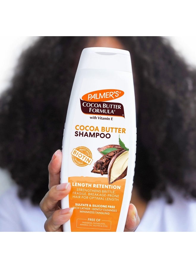 PALMER'S Palmer's Cocoa Butter Formula Biotin Length Retention Shampoo, 13.5 Fl Oz  - Image 5