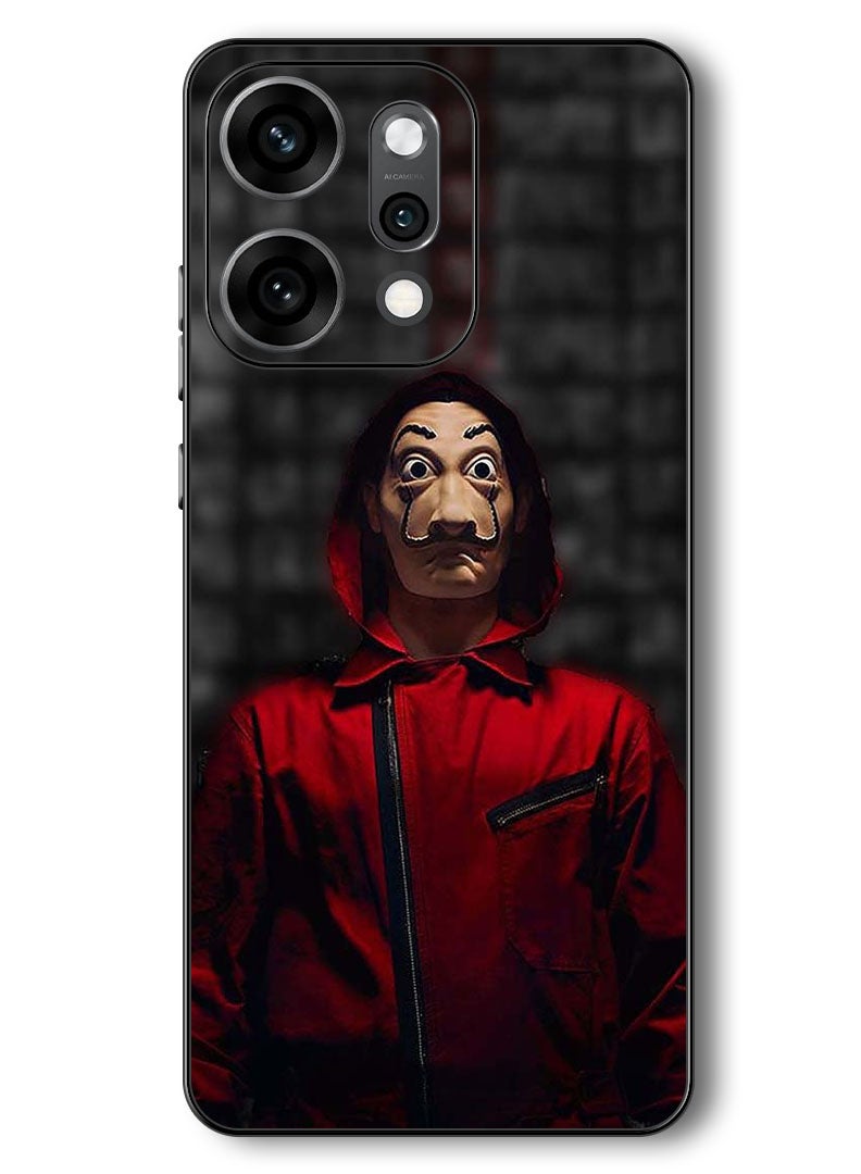 Theodor Case Compatible with Oppo Reno 14 Pro 6.83 Inch Protection Shockproof Bumper Cover Red Jokar Mask - Image 1