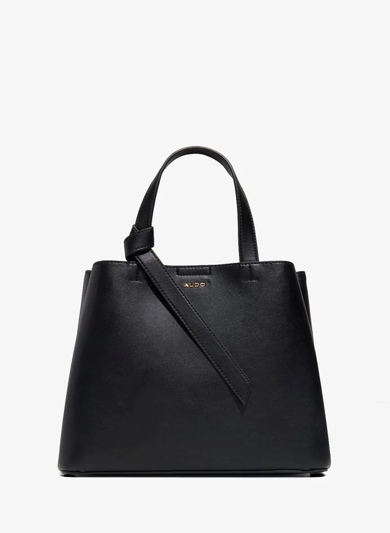 Zaria Buckle Detail Shoulder Bag
