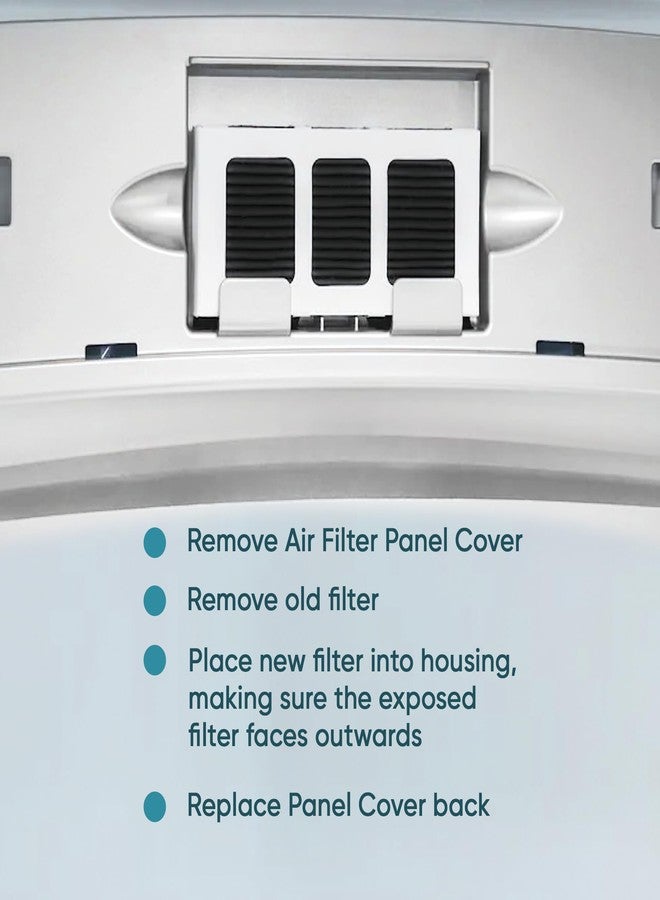 Omaeon Filter fits Frigidaire PAULTRA2 Refrigerator Air Filter PureAir Ultra II Replacement For Frigidaire Gallery and Electrolux Refrigerators 5303918847, 242047805, EAP12364179, Pure Air II (2 Pack) - Image 5
