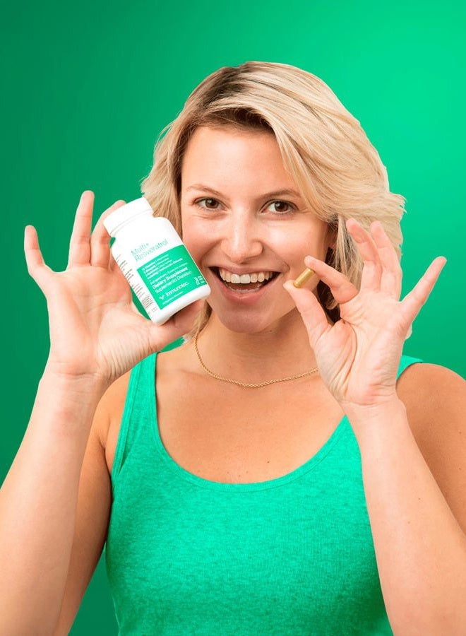 Immunotec Multi+ Resveratrol - Full Spectrum Dietary Supplement - 13 Vitamins, 5 Minerals, 3 Nutrients with Chlorella - Image 4