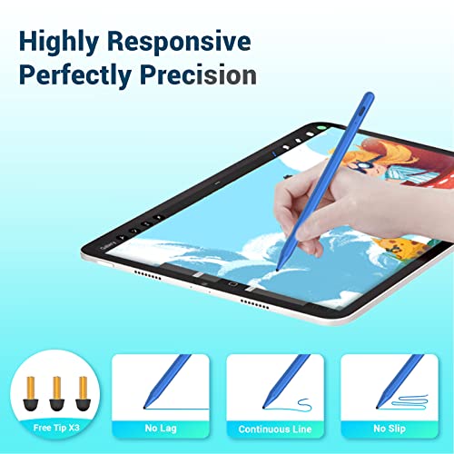 Yottn Stylus Pen for Apple Ipad Pen– Active Pencil A16 10th 9th 8th 7th 6th Generation Palm Rejection Precision for 2018-2025 Apple Pen iPad Pro M412.9 & 11 Inch Ipad Air M2 M3 5th 4th 3th Mini A17 6th 5th - Image 5