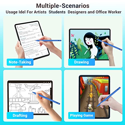 Yottn Stylus Pen for Apple Ipad Pen– Active Pencil A16 10th 9th 8th 7th 6th Generation Palm Rejection Precision for 2018-2025 Apple Pen iPad Pro M412.9 & 11 Inch Ipad Air M2 M3 5th 4th 3th Mini A17 6th 5th - Image 4