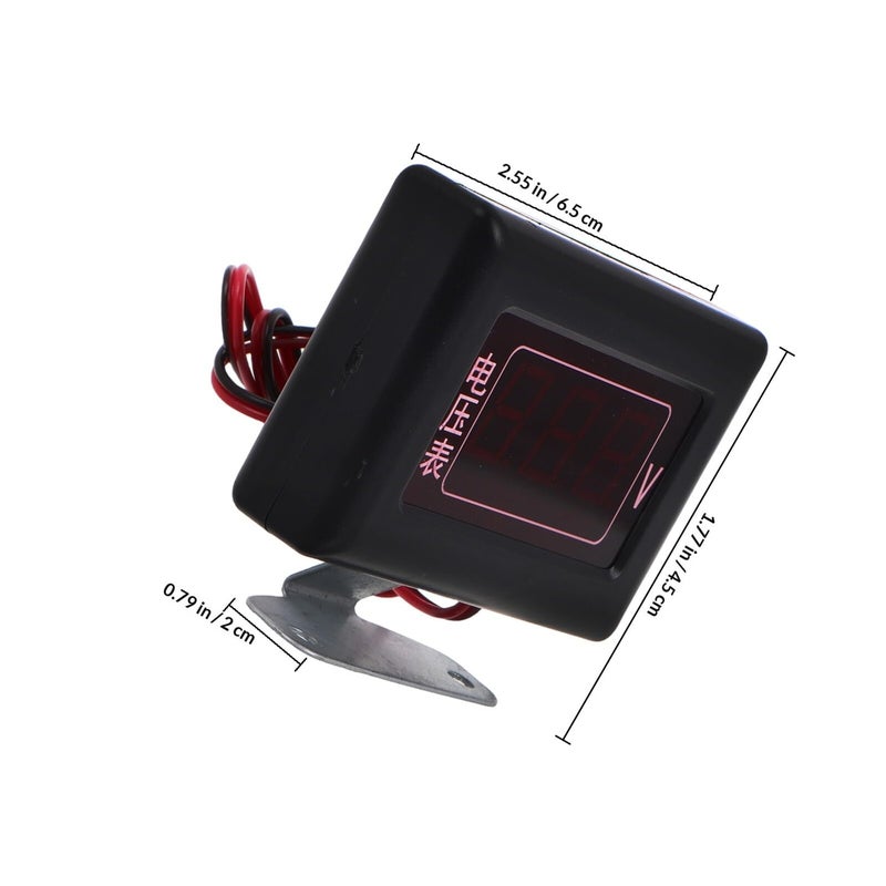 Universal 12v 24v Waterproof Digital Voltmeter Ammeter Gauge for Car Truck Vehicle Electrical Monitoring - Image 3
