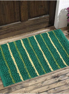 Status Contract Multi-Strip Door Floor Mat (Turquoise), 38 X 58 Cm  - Image 1