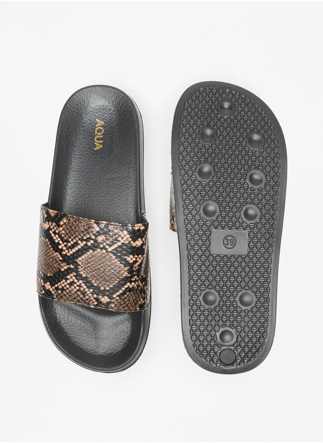 Women's Animal Print Slip-On Slides - pzsku/Z54F9BC0C999A21BBBE0FZ/45/_/1725727550/2c2dddcd-9971-4c3b-aee3-96e9a16fc615