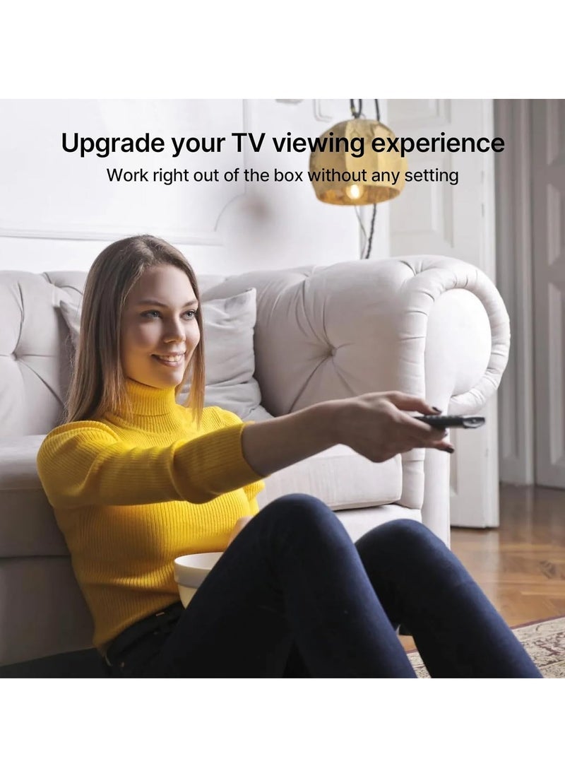 PopZa "NH500UP Remote Control for Philips Smart TV, 2K 4K UHD TVs, Philips LED LCD TV PHI-958 NH500UW NH503UP – Includes Netflix, YouTube, Vudu Keys & Battery" - Image 5