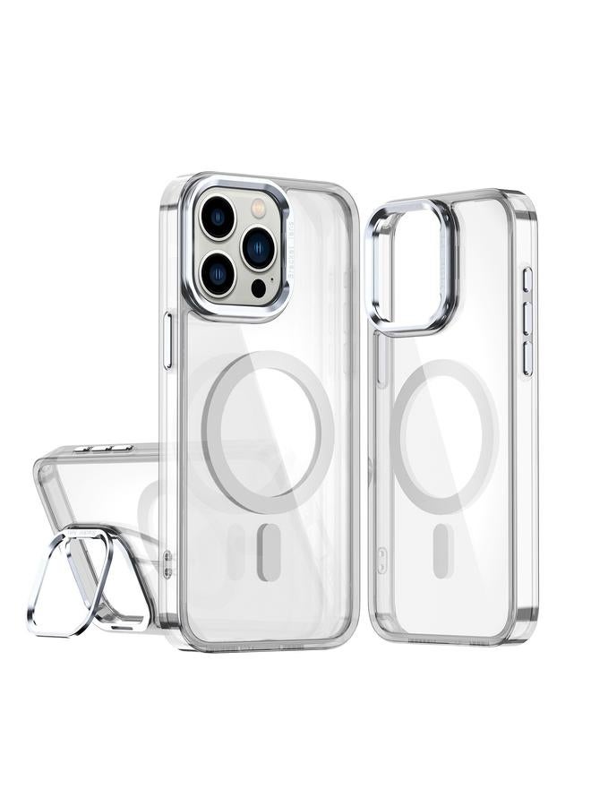 S-TOP Case For iPhone 13 Pro Acrylic Camera Holder MagSafe Magnetic Phone Case - Image 1