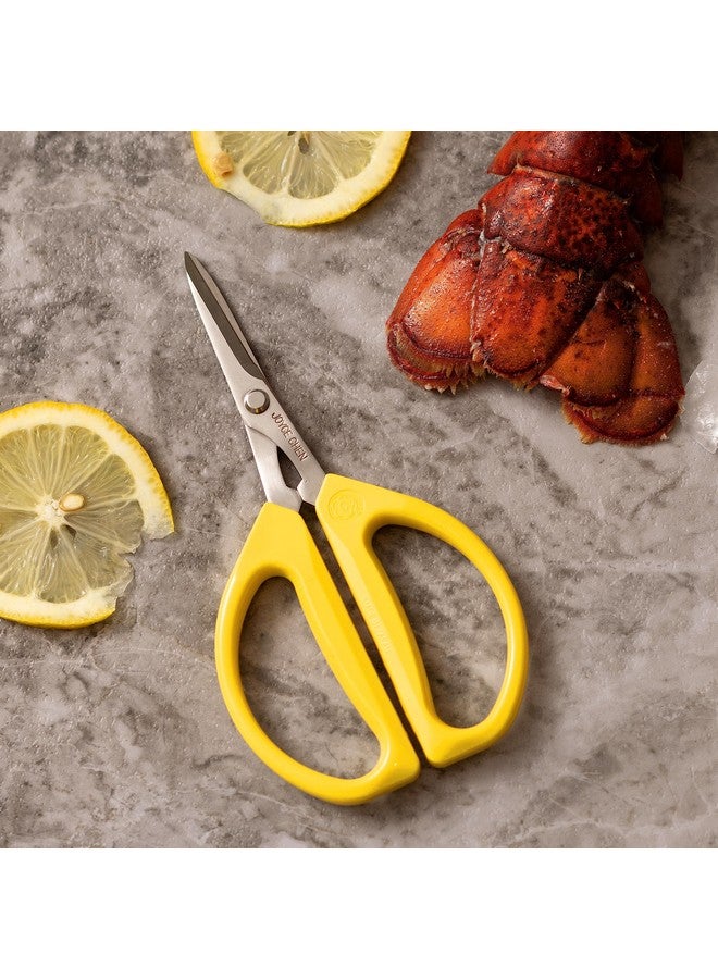 Joyce Chen Original Unlimited Kitchen Scissors All Purpose Kitchen Shears With Comfortable Handles, Yellow - Image 5