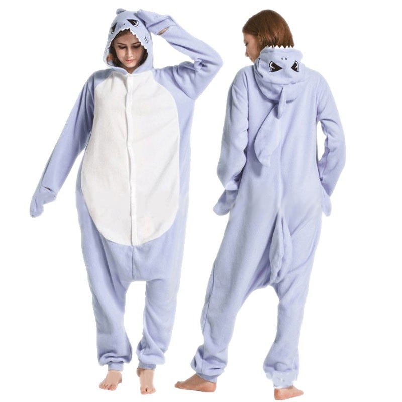Export To Australia Snowman Cartoon One-Body Pajamas Thickened Couple Cute Fleece Suit Home Clothes Xuebao
