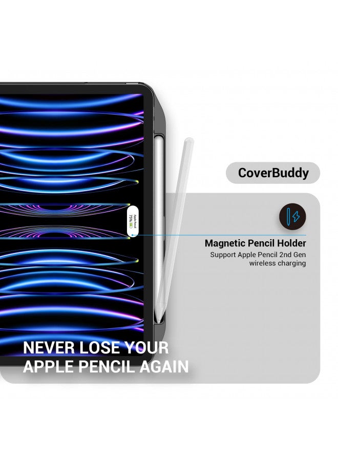 Switcheasy SwitchEasy CoverBuddy Case for iPad Pro 11" Compatible with Magic Keyboard & Smart Keyboard Folio (Keyboard Not Included) | for 2018-2022 11" iPad Pro 1st-4th Gen / 10.9" iPad Air 4 & 5 - Black - Image 3