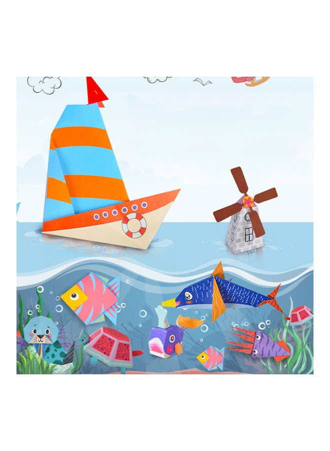 NIBEMINENT 54-Piece Eco-Friendly Handcraft Paper Multicolor - Image 3