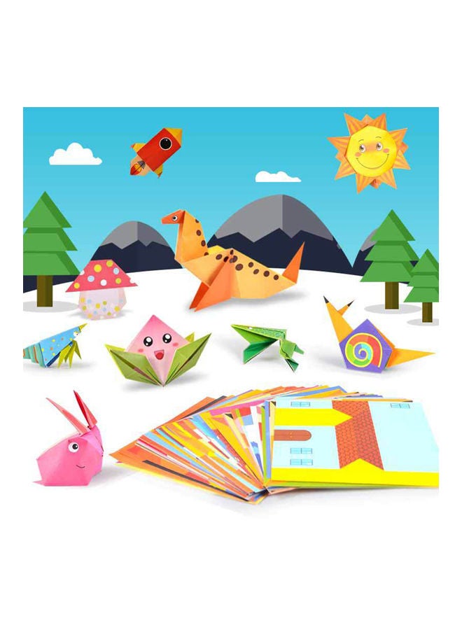 NIBEMINENT 54-Piece Eco-Friendly Handcraft Paper Multicolor - Image 2