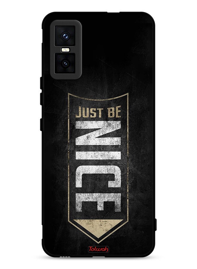 Tolwak Infinix GT 30 Pro Protective Case Cover Just Be Nice - Image 1