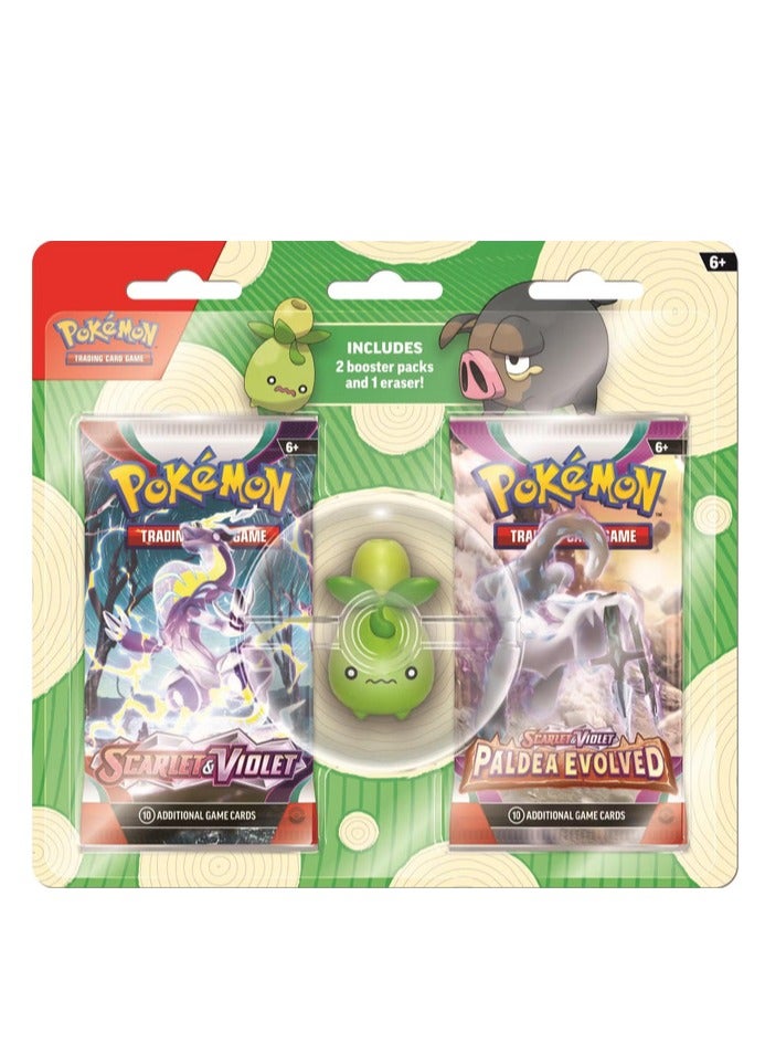 Pokemon: Back to School Eraser Blister - 1 Piece Only, Assorted/Style May Vary - Image 1
