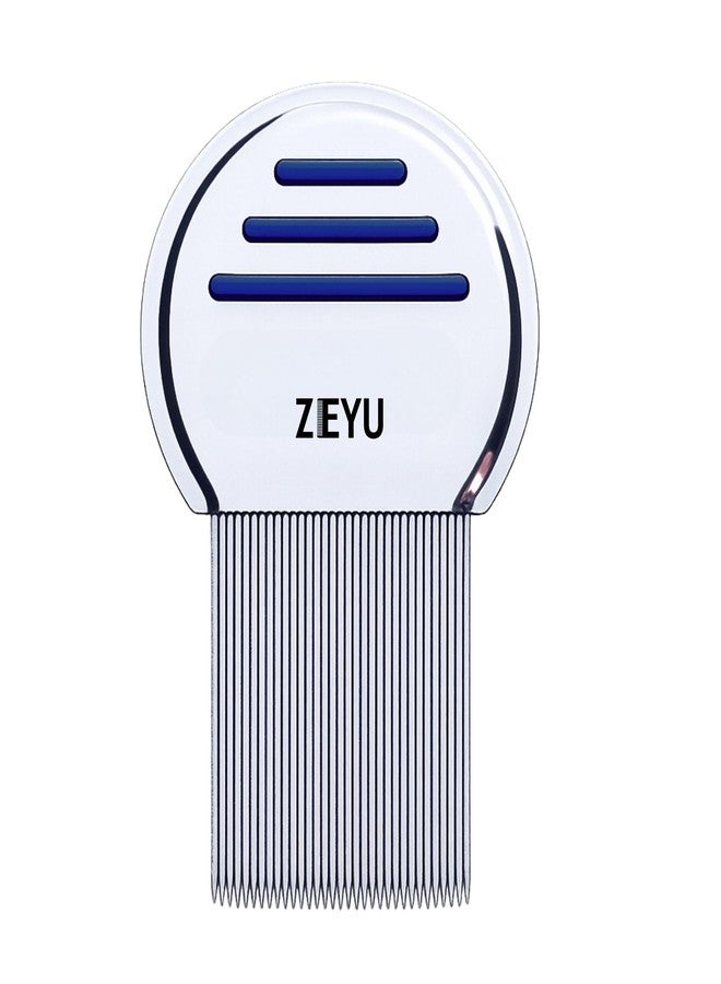 Zeyu Lice Comb For Women And Kids Stainless Steel Lice Terminator Fine Egg Nit Lice Egg Removal Comb For Women and men - Image 1