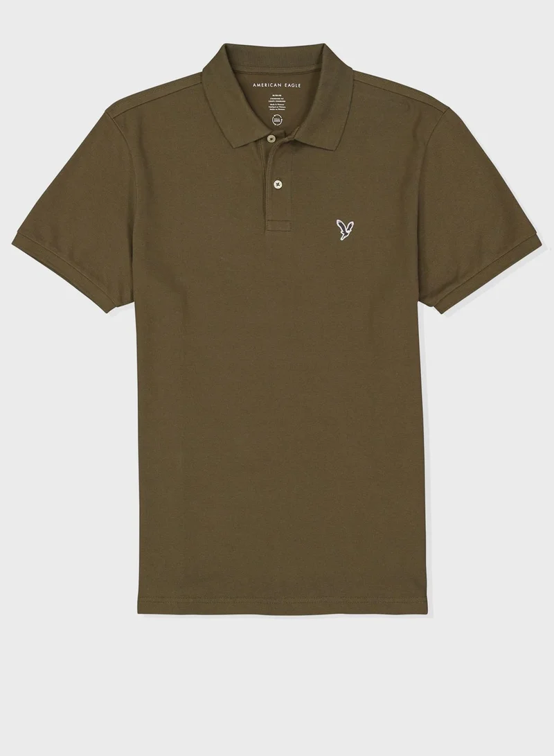 American Eagle Essential Polo