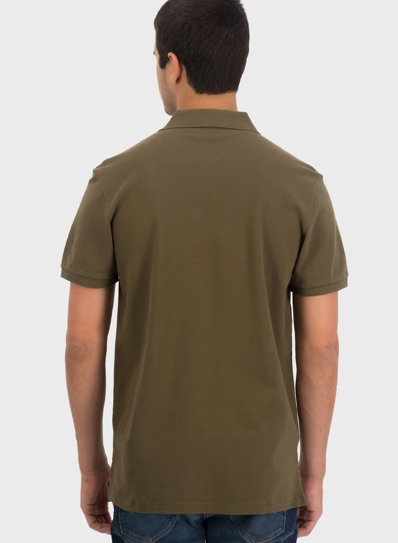 American Eagle Essential Polo