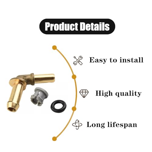SHUNGXINYI Thermostat Water Outlet Hose Connector Kit Professional Metal Water Pump to Thermostat Water Outlet Tube Connector Compatible with Jaguar Land Rover Range Rover 30L V6 50L V8 LR048474 LR049990 - Image 5