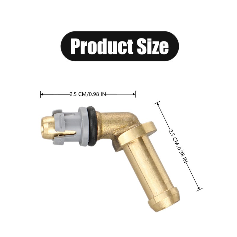 SHUNGXINYI Thermostat Water Outlet Hose Connector Kit Professional Metal Water Pump to Thermostat Water Outlet Tube Connector Compatible with Jaguar Land Rover Range Rover 30L V6 50L V8 LR048474 LR049990 - Image 4