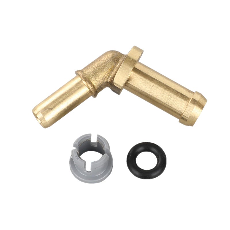 SHUNGXINYI Thermostat Water Outlet Hose Connector Kit Professional Metal Water Pump to Thermostat Water Outlet Tube Connector Compatible with Jaguar Land Rover Range Rover 30L V6 50L V8 LR048474 LR049990 - Image 2