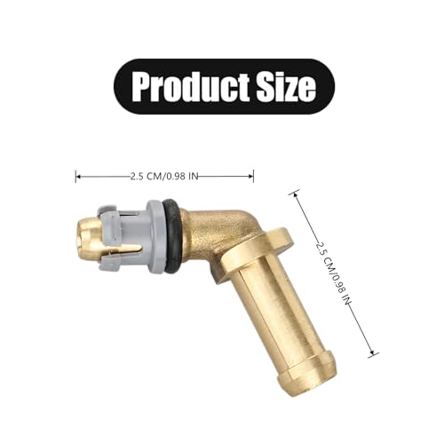 SHUNGXINYI Thermostat Water Outlet Hose Connector Kit Professional Metal Water Pump to Thermostat Water Outlet Tube Connector Compatible with Jaguar Land Rover Range Rover 30L V6 50L V8 LR048474 LR049990 - Image 3