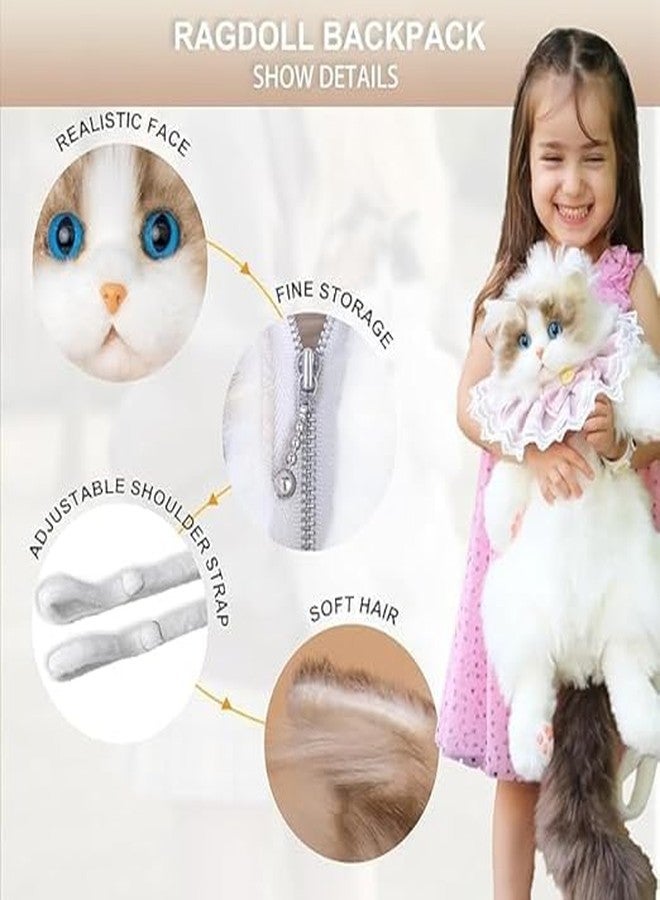 Onecado Cat Shaped Backpack Travel Stuffed Animal Backpack for Shopping Party Street Style D|Clothing, Shoes & Accessories | Womens Handbags & Bags| Womens Handbags & Bags - Image 5