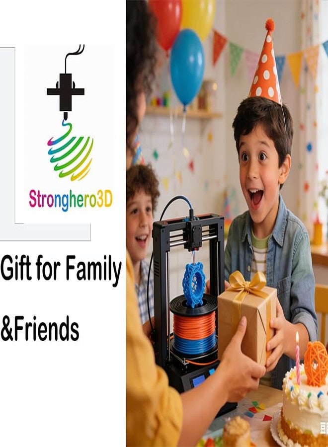 Stronghero3D خيوط طابعة ثلاثية الأبعاد Stronghero3D PLA، قطر 1.75 مم، خيوط PLA بألوان قوس قزح غير لامعة، متعددة الألوان، الوزن الصافي 1 كجم (2.2 رطل) - Image 4