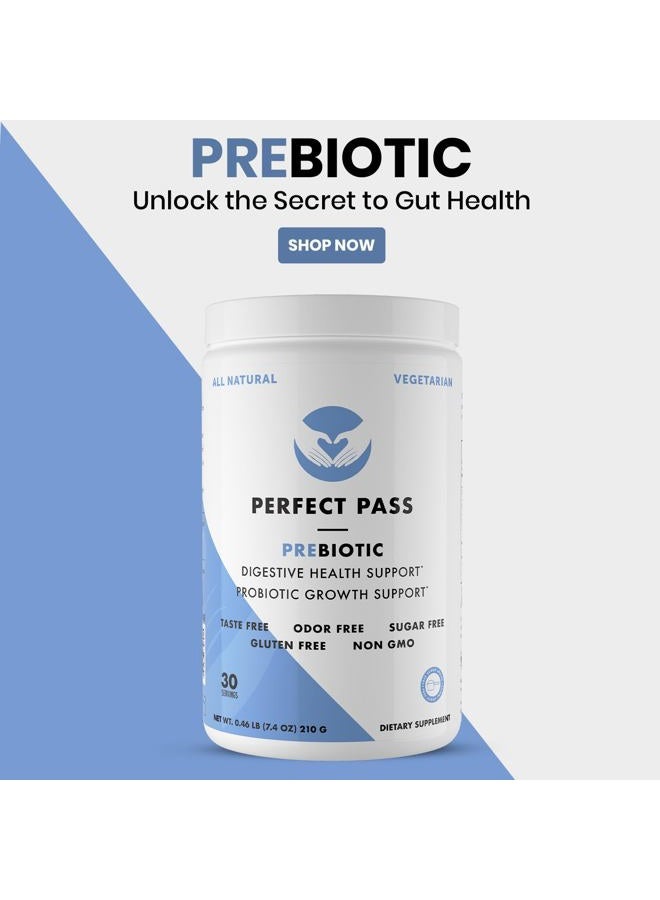 Perfect Pass Prebiotic PHGG Partially Hydrolyzed Guar Gum 210g Powder - 100% Natural Gluten Free Non GMO - Certified Kosher Vegetarian Sugar Free - Image 4