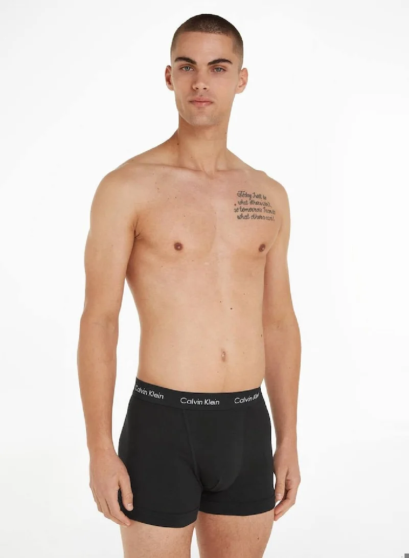 CALVIN KLEIN 3 Pack Trunks - Cotton Stretch