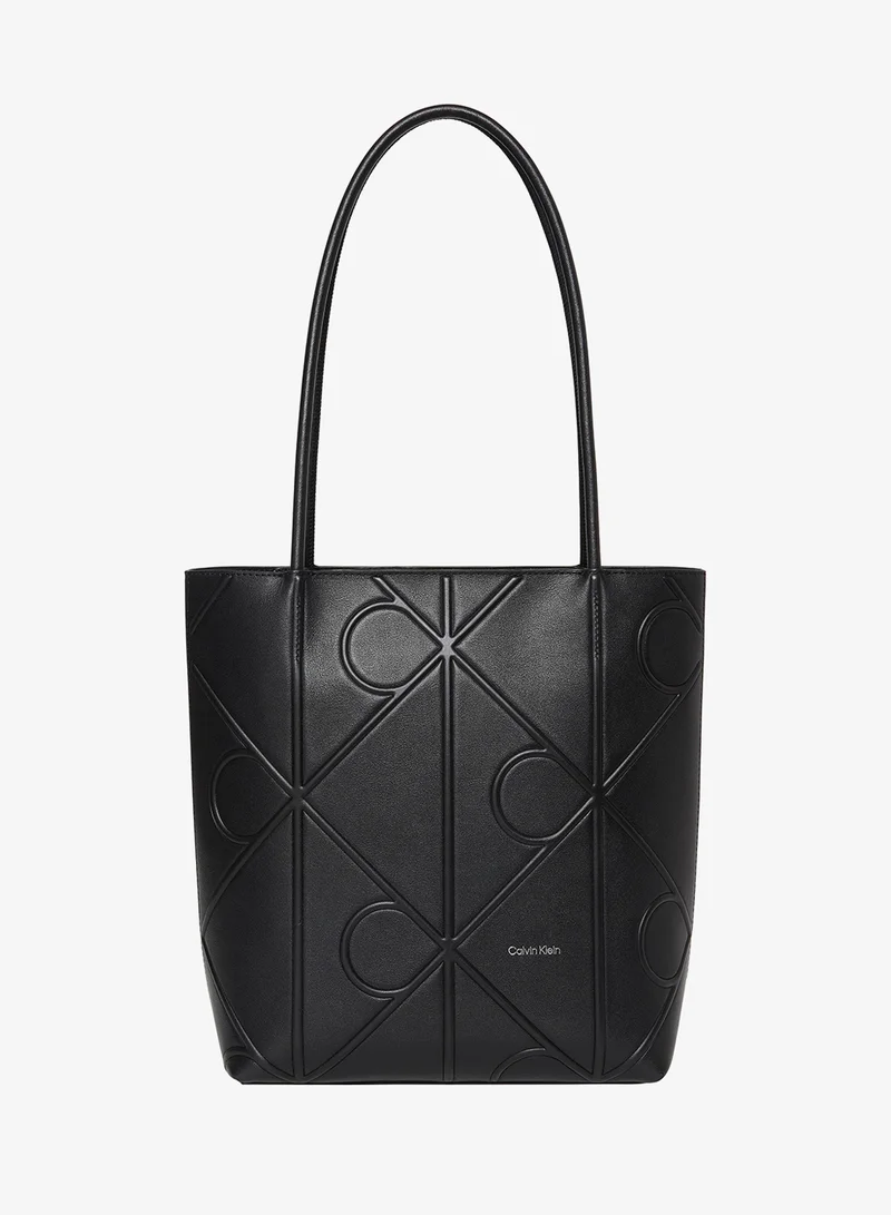 CALVIN KLEIN Embossed Aop Tote Bag