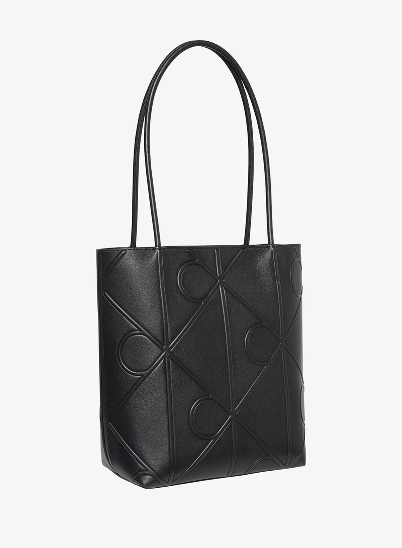 CALVIN KLEIN Embossed Aop Tote Bag
