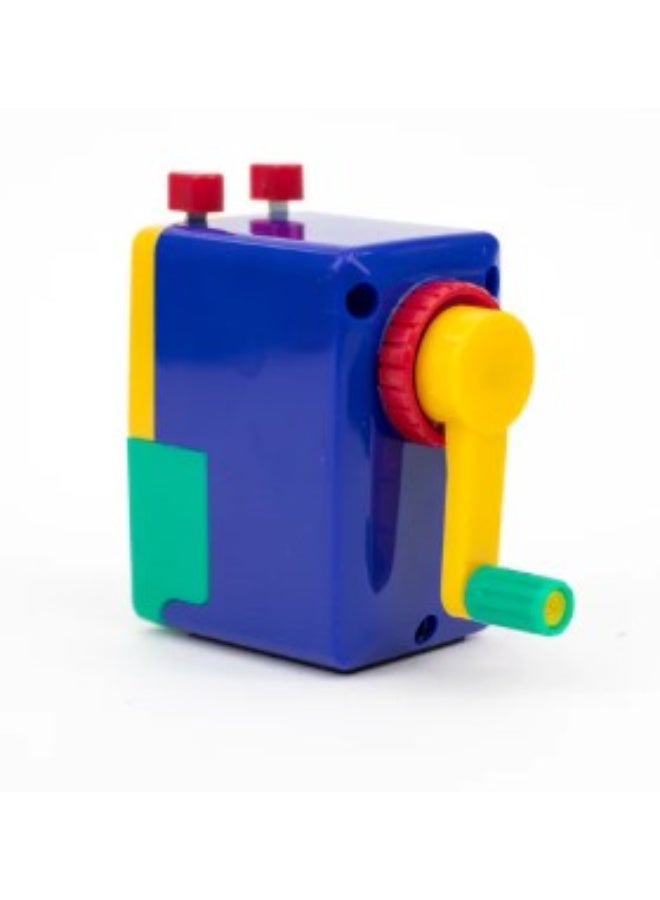 chrome Tri Colour Pencil Sharpener 9504 - Image 2