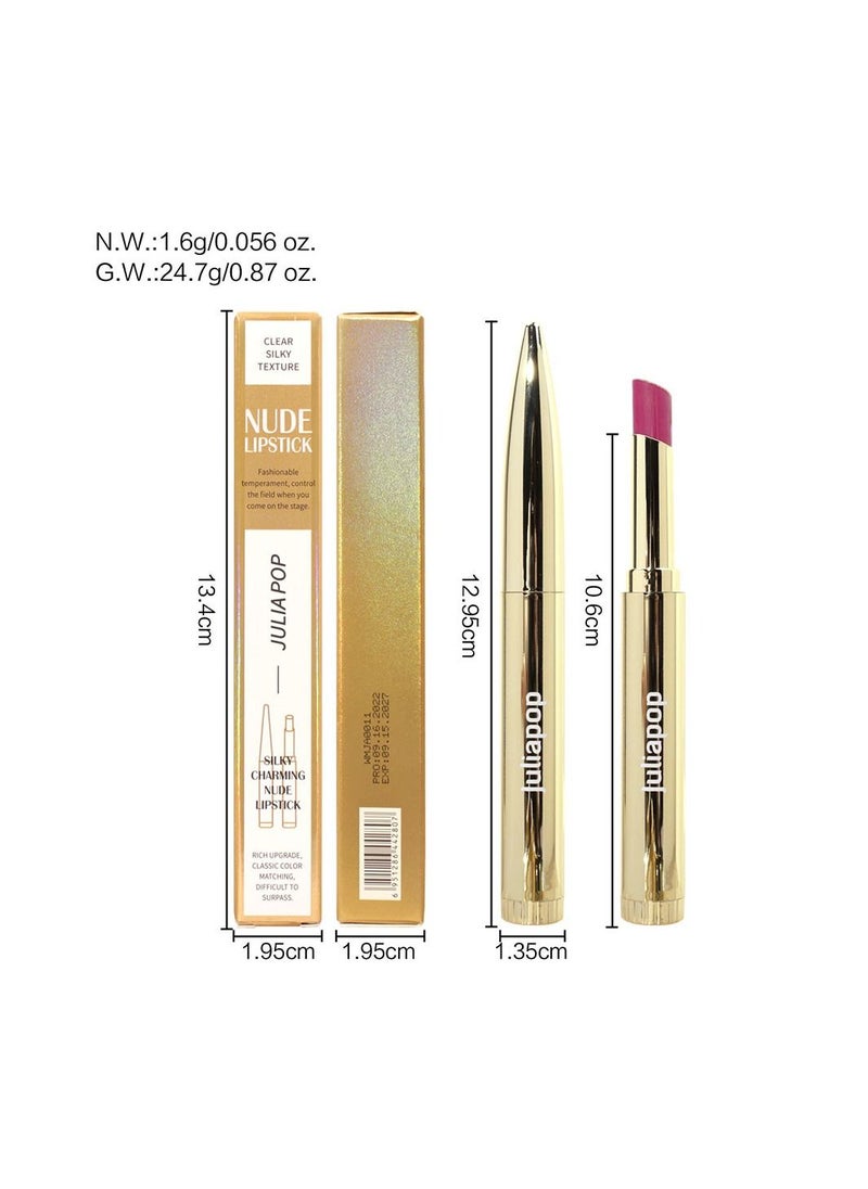 JULIA POP - Silky Charming Nude Lipstick - Image 1