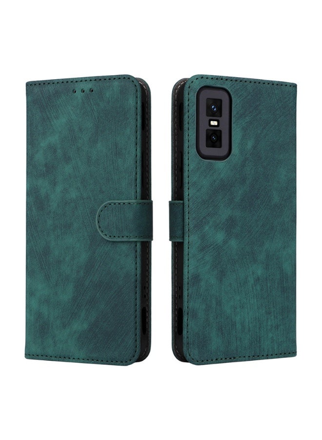 عام غطاء متوافق مع Infinix GT 30 Pro 5G/X6873 - حافظة واقية مقاومة، غطاء جلدى مغناطيسى مانع لـ RFID مع غطاء قلاب - Image 2