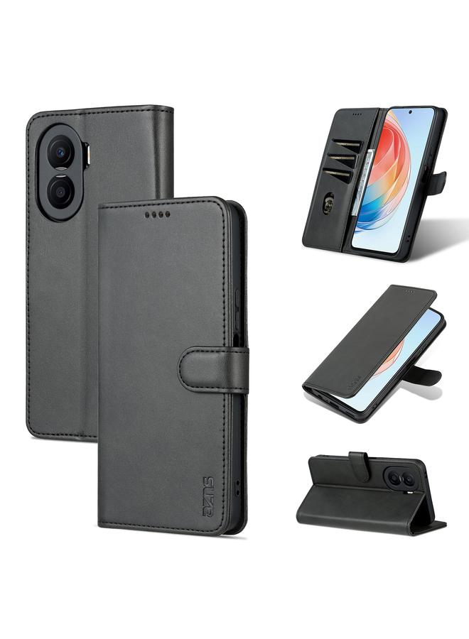 S-TOP Case For Honor X40i AZNS Skin Feel Calf Texture Flip Leather Phone Case - Image 1