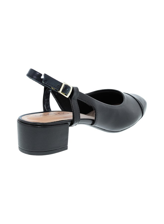 Beira Rio Flat Slip-On Sandals with Buckle Accent - Image 4