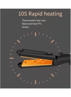 General 3-in-1 Ionic Hair Straightener & Curling Iron – Dual Styling with Ceramic Plates  - Image 2
